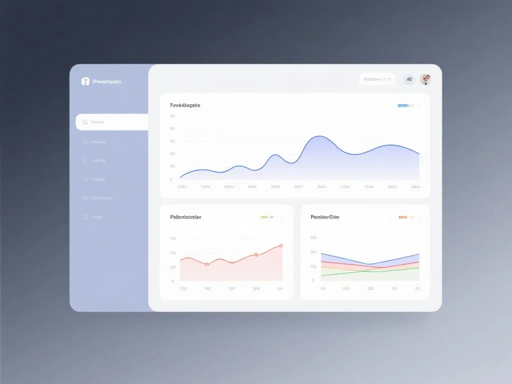 概率带与回测曲线示意